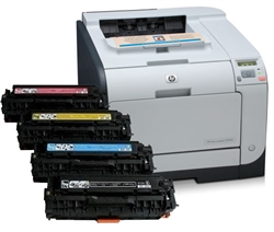 LaserJet CP2025N Color Laser Printer Bundle