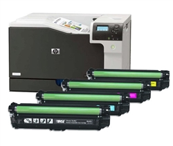 LaserJet CP5525N Color Laser Printer Bundle