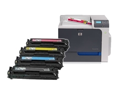 LaserJet CP4525DN Color Laser Printer Bundle