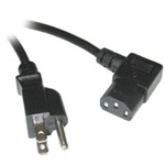 Power Cable, Right Angled